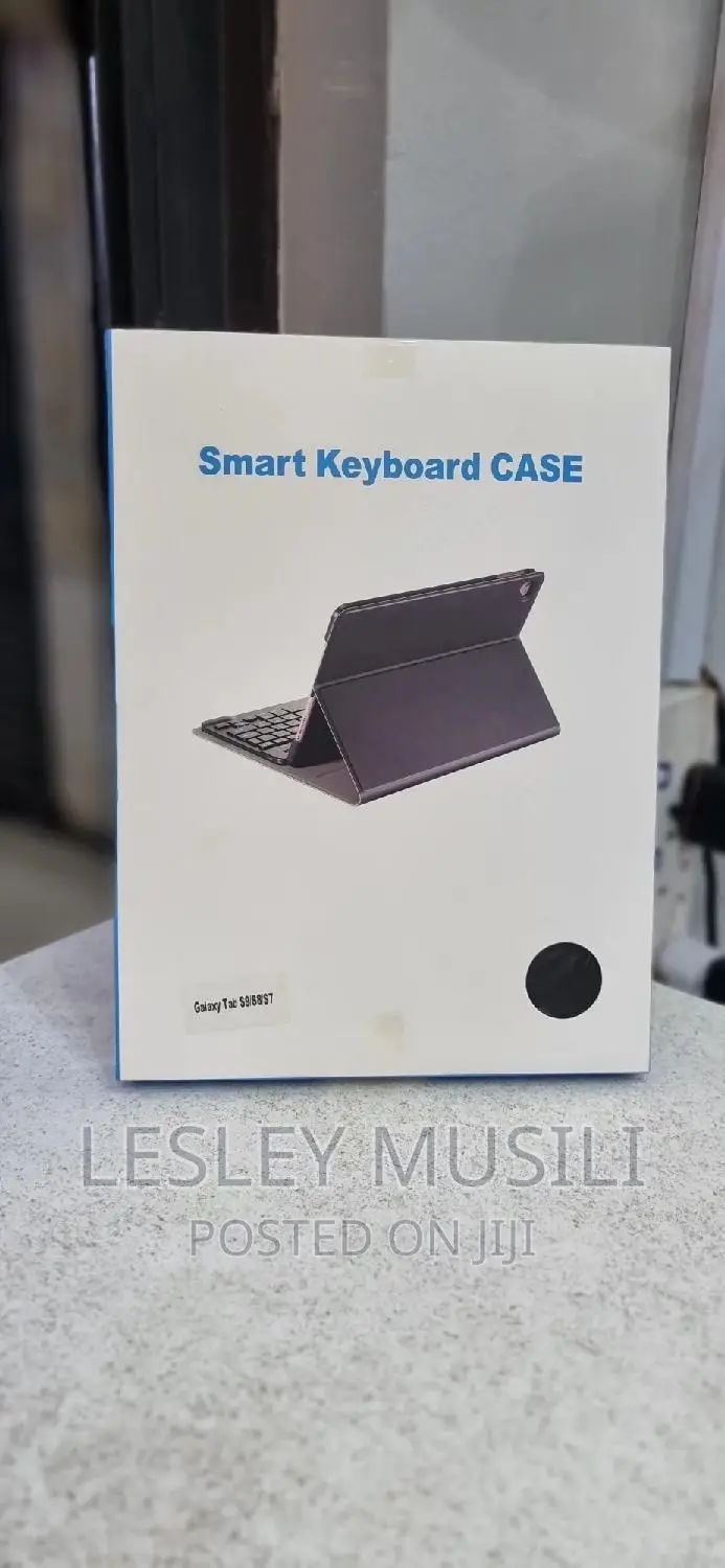 Galaxy Tab S8 / S7 /S9 Book Cover Keyboard, Black