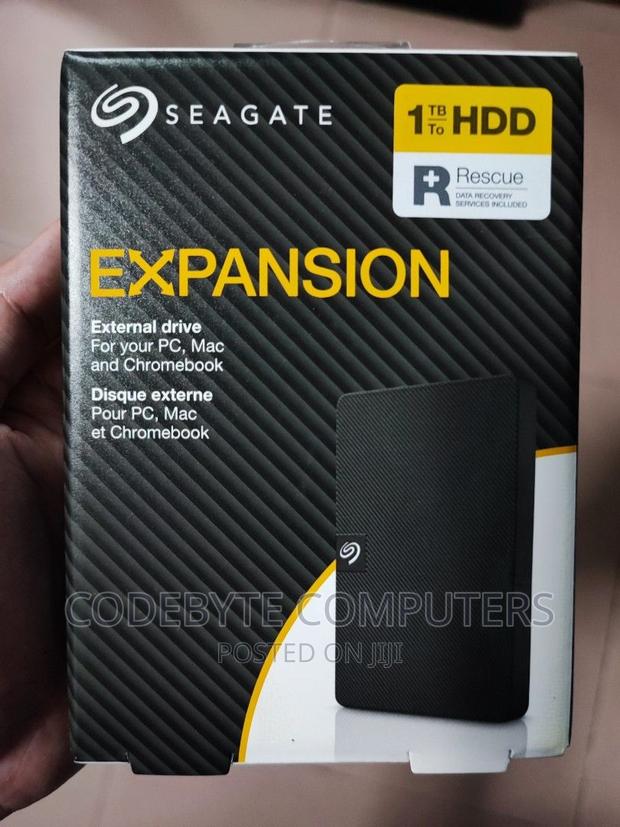 1TB Seagate Expansion Portable Drive - main view