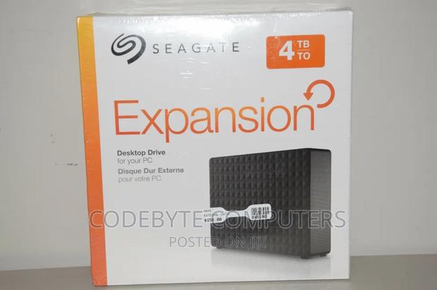 Seagate Expansion Desktop 4TB External Hard Disk Drive - main view