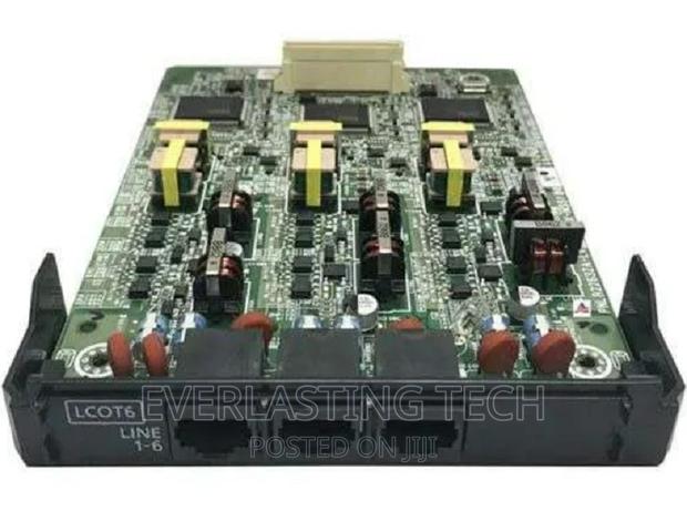 Panasonic KX-NS5180X 6 Port Analog Trunk Card (LCOT6)