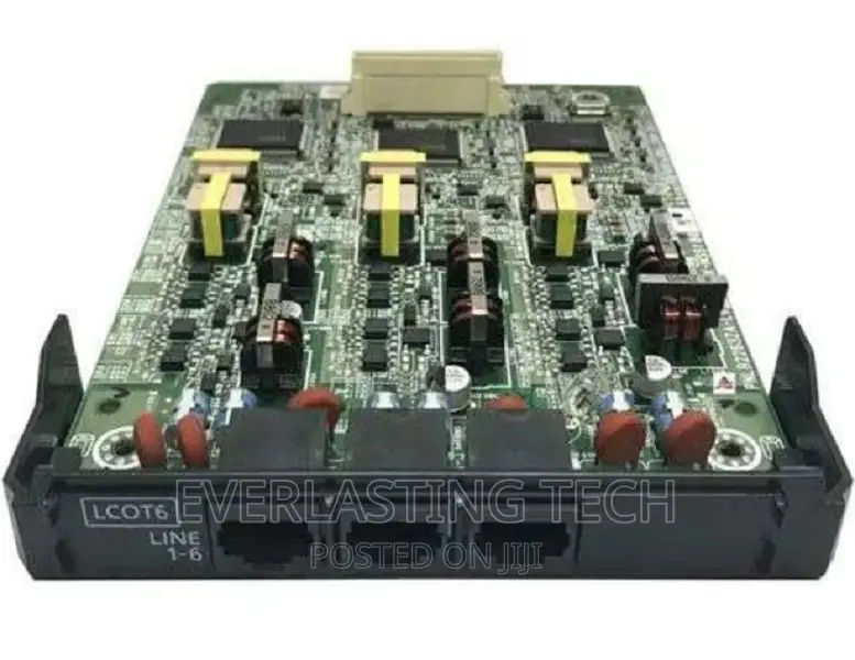 Panasonic KX-NS5180X 6 Port Analog Trunk Card (LCOT6)