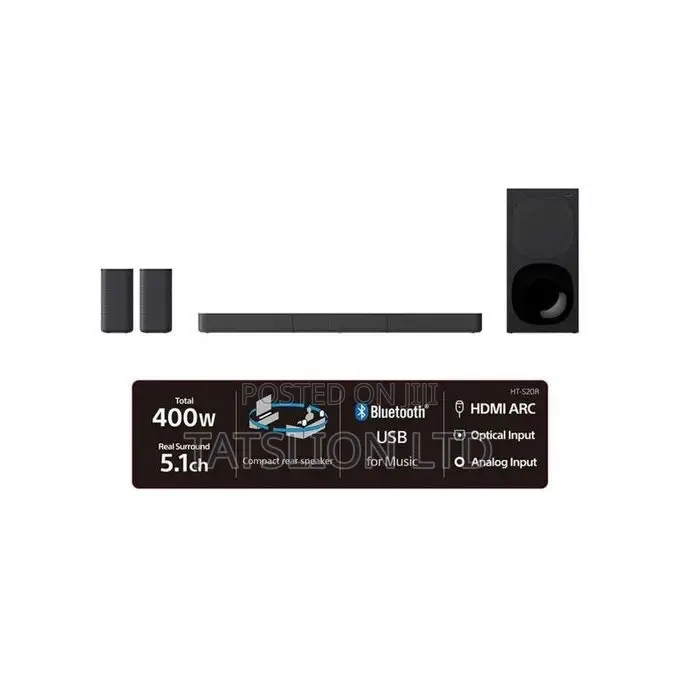 Sony HT-S20R 5.1ch Soundbar