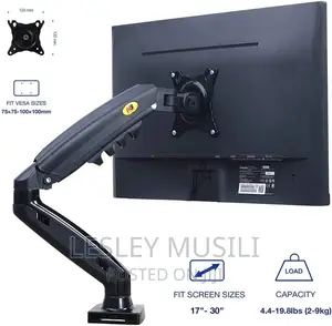 Single Arm Mount for 17′′ – 30′′ Monitors(F80)