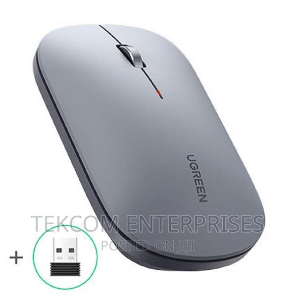 UGREEN Portable Wireless Mouse (Without Battery) - Grey - MU