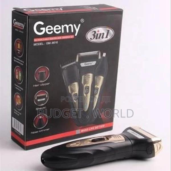 Rechargeable Hair Trimmer-3 in 1 Geemy Shaver