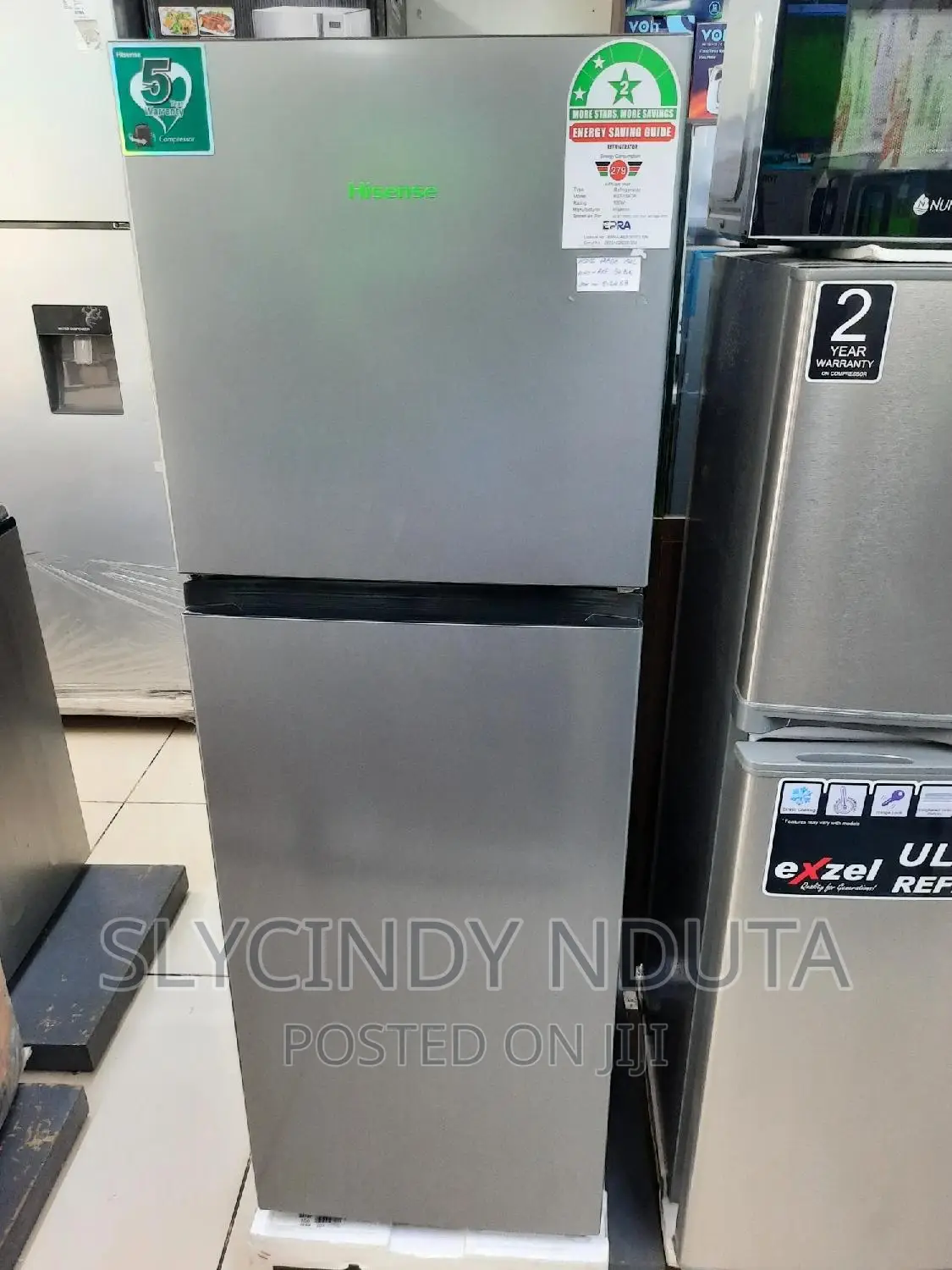 Hisense Fridge Double Door