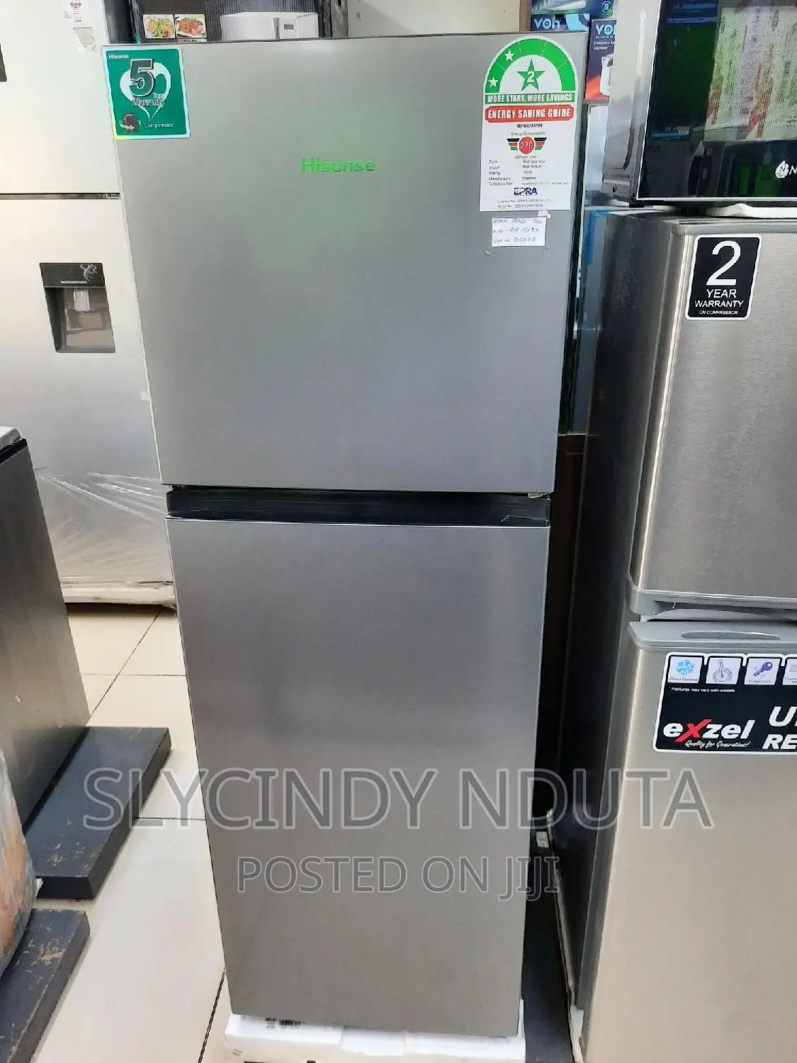 Hisense Fridge Double Door