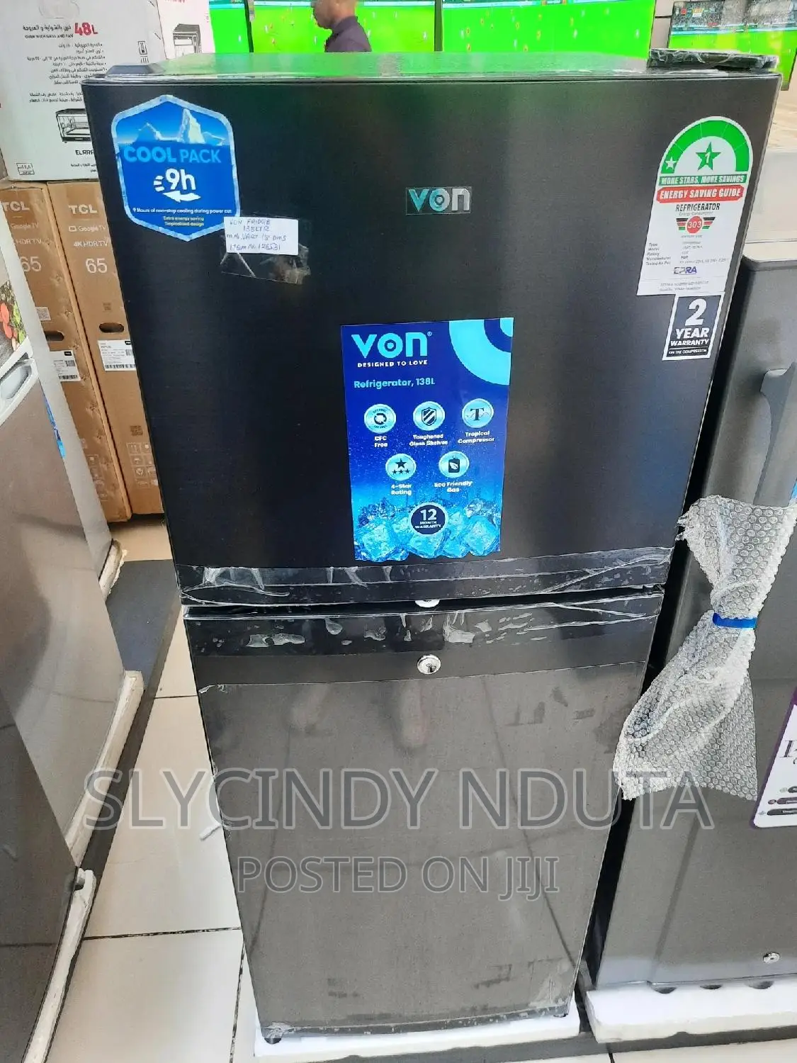 Von Fridge 138litres