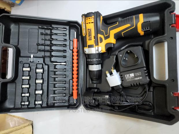 Rechargeable Dewalt Drill - main view