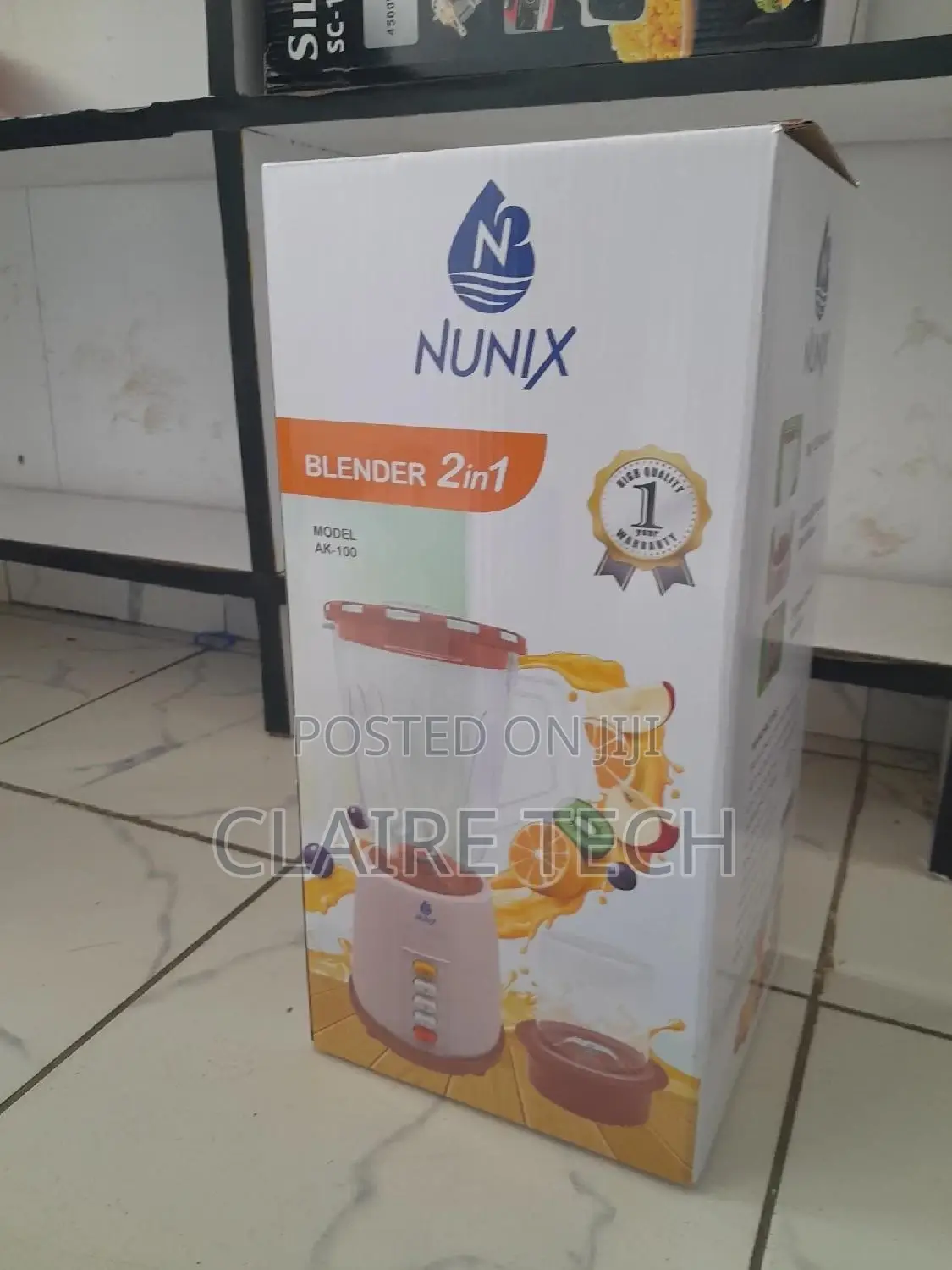 Nunix 2 in 1 Blender Ak100