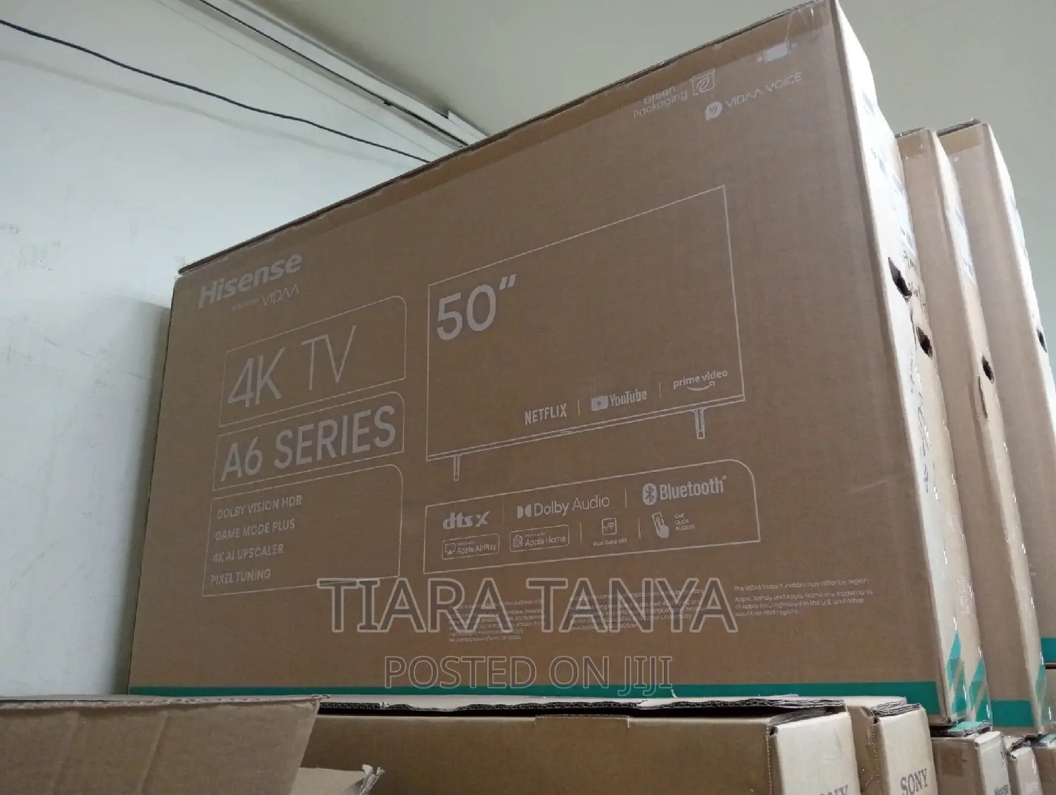 Hisense 50'' Inch Frameless Ultra Hd Smart Tv