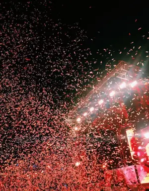 Multicolor Confetti Papers