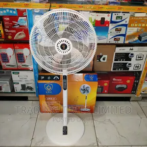 16" Stand Fan Round Base