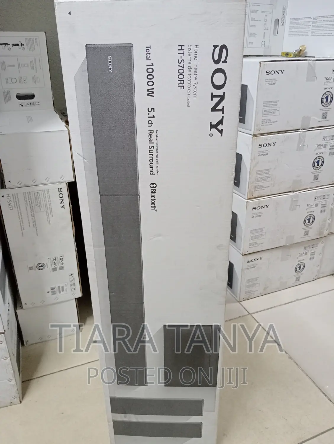 Sony 1000w Sound Bar, Tall Boy Speakers, Bluetooth S700