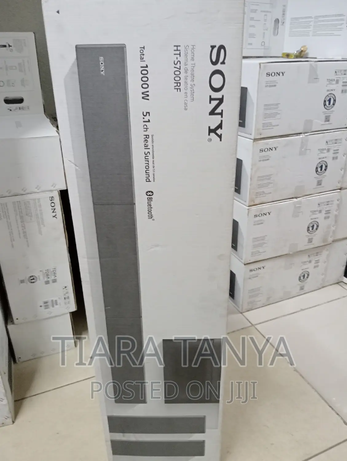 Sony 1000w Sound Bar, Tall Boy Speakers, Bluetooth S700