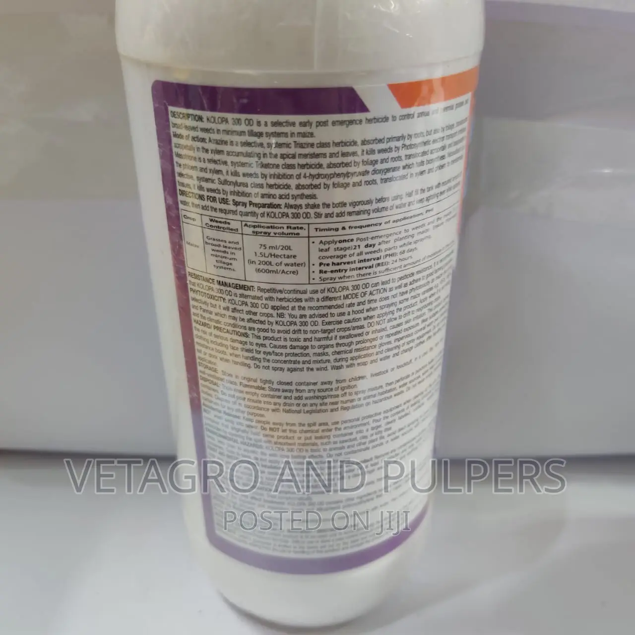 Kolopa 300 OD Herbicide (Osho)