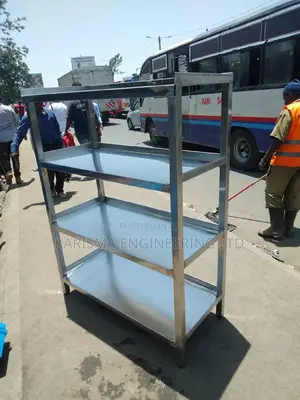 Four Tier Stainless Rack
