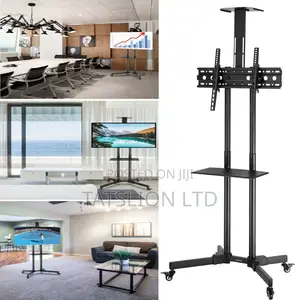 Mobile TV Trolley Cart Stand for 32-102 INCH