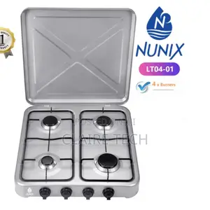 Nunix Full Gas 4 Burner Table Top Cooker 