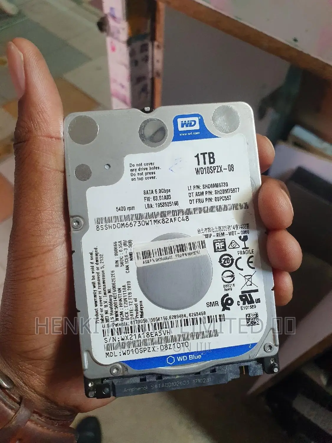 1tb Hard Disk for Laptop With Warranty of 1 Year