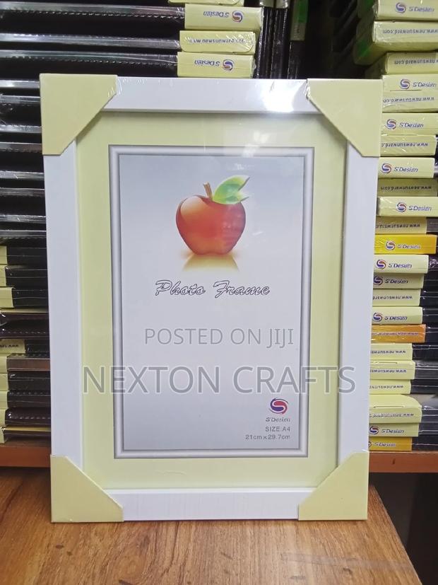 White A4 Picture Frame, Photo Frame - main view