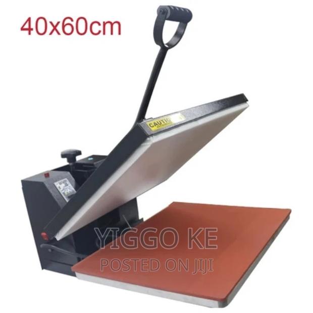 Brand New Flatbed Heat Press Machine A2 Size 40cm by 60cm - thumbnail 3