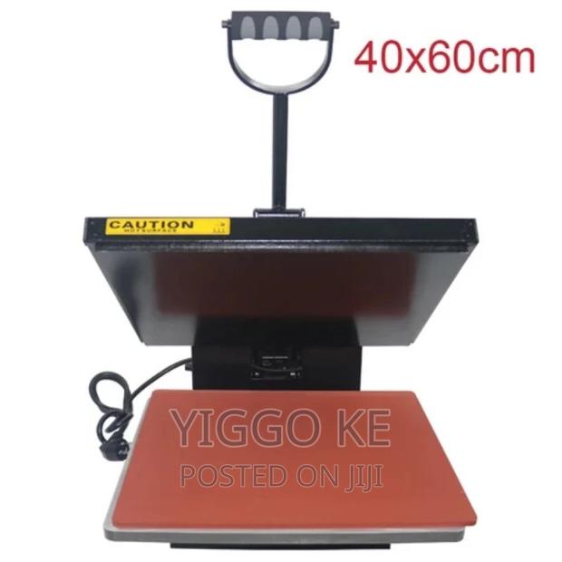 Brand New Flatbed Heat Press Machine A2 Size 40cm by 60cm - thumbnail 4