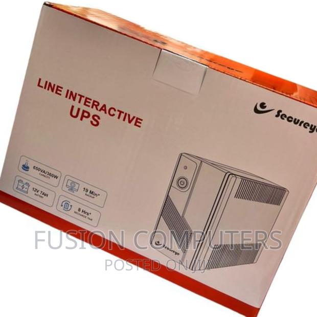 Secureye Line Interactive UPS 650va - main view