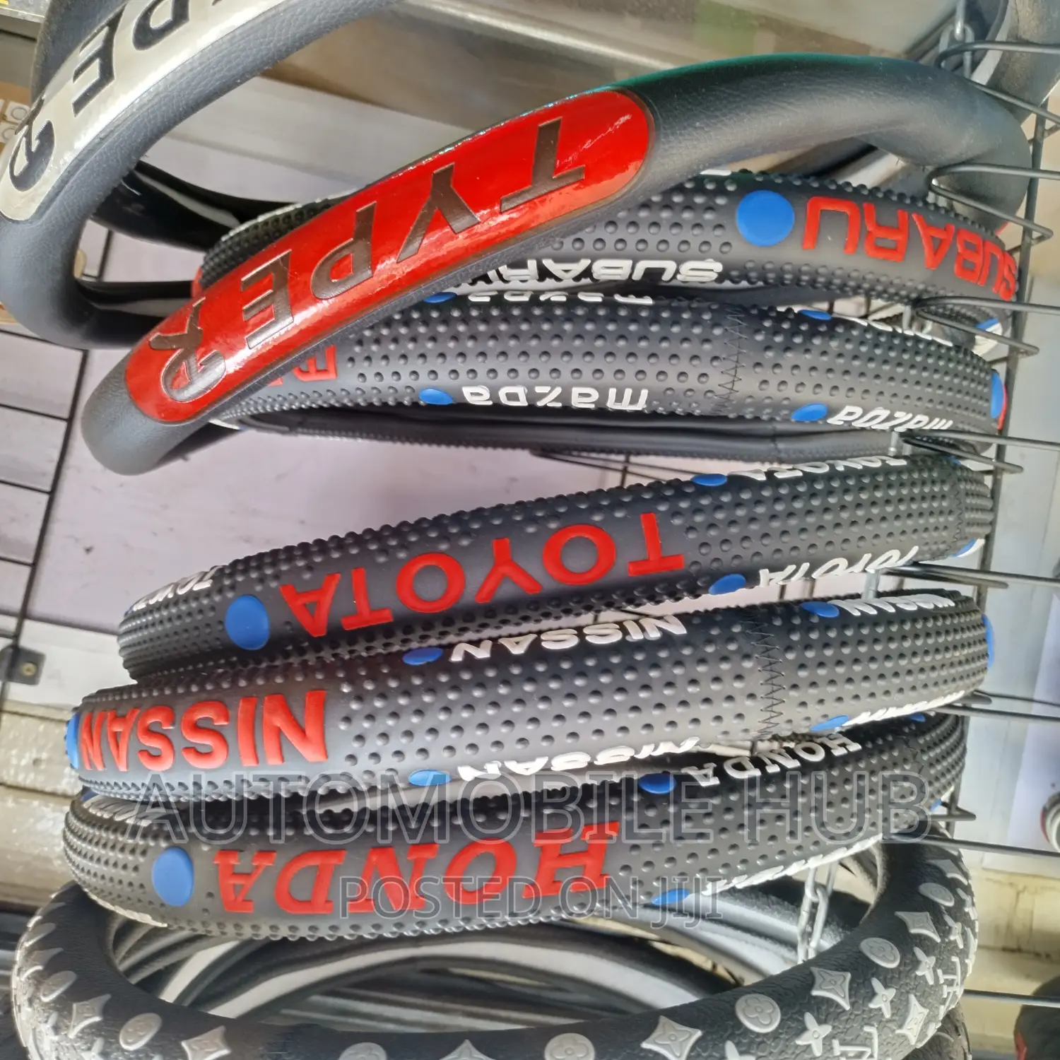 Silicone Branded Car Steering Wheel Covers