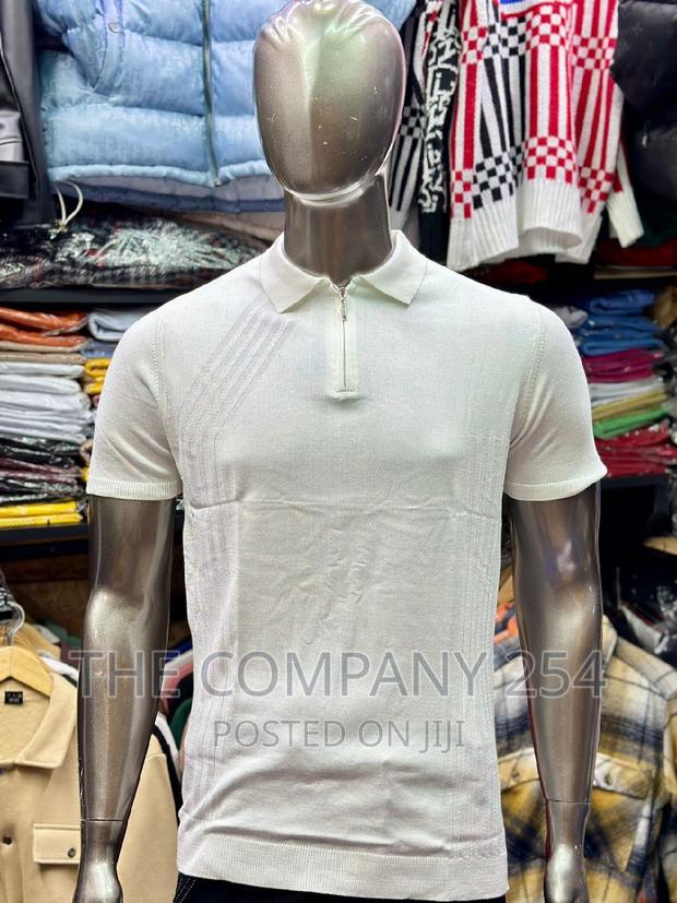 Designer Classic Business Official Mens Polo Shirts - main view