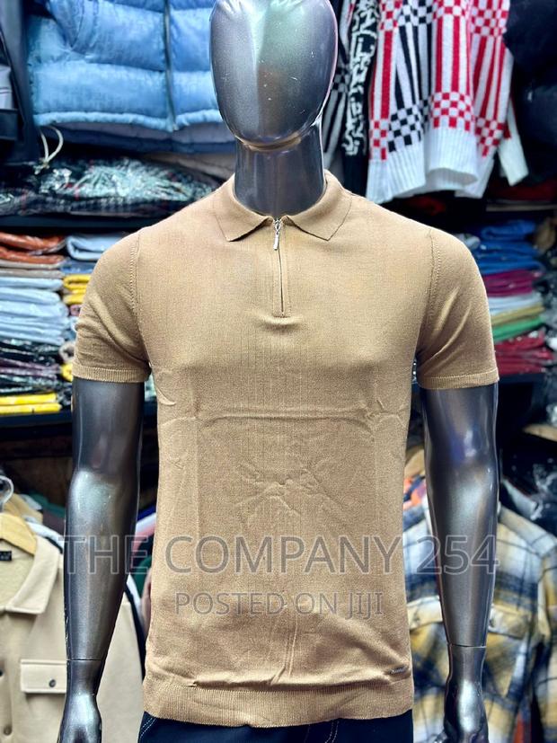 Designer Classic Business Official Mens Polo Shirts - thumbnail 2