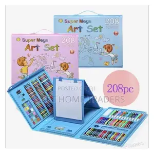 208pcs Art Kids Colouring Set, 208pcs