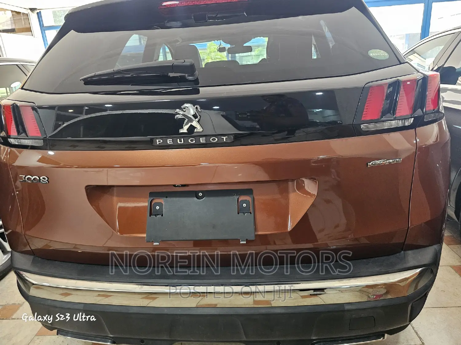 Peugeot 3008 2018 Brown