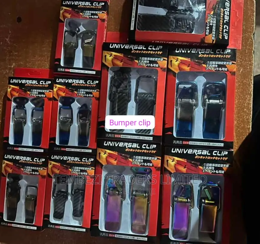 Universal Bumper Clips/Bumper Locks