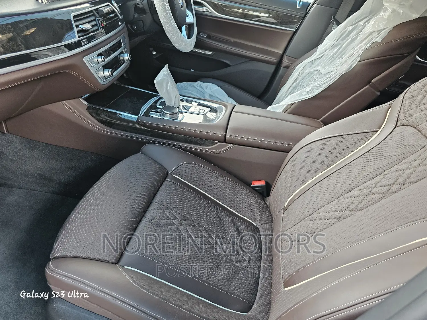 BMW 7 Series 2018 Off white