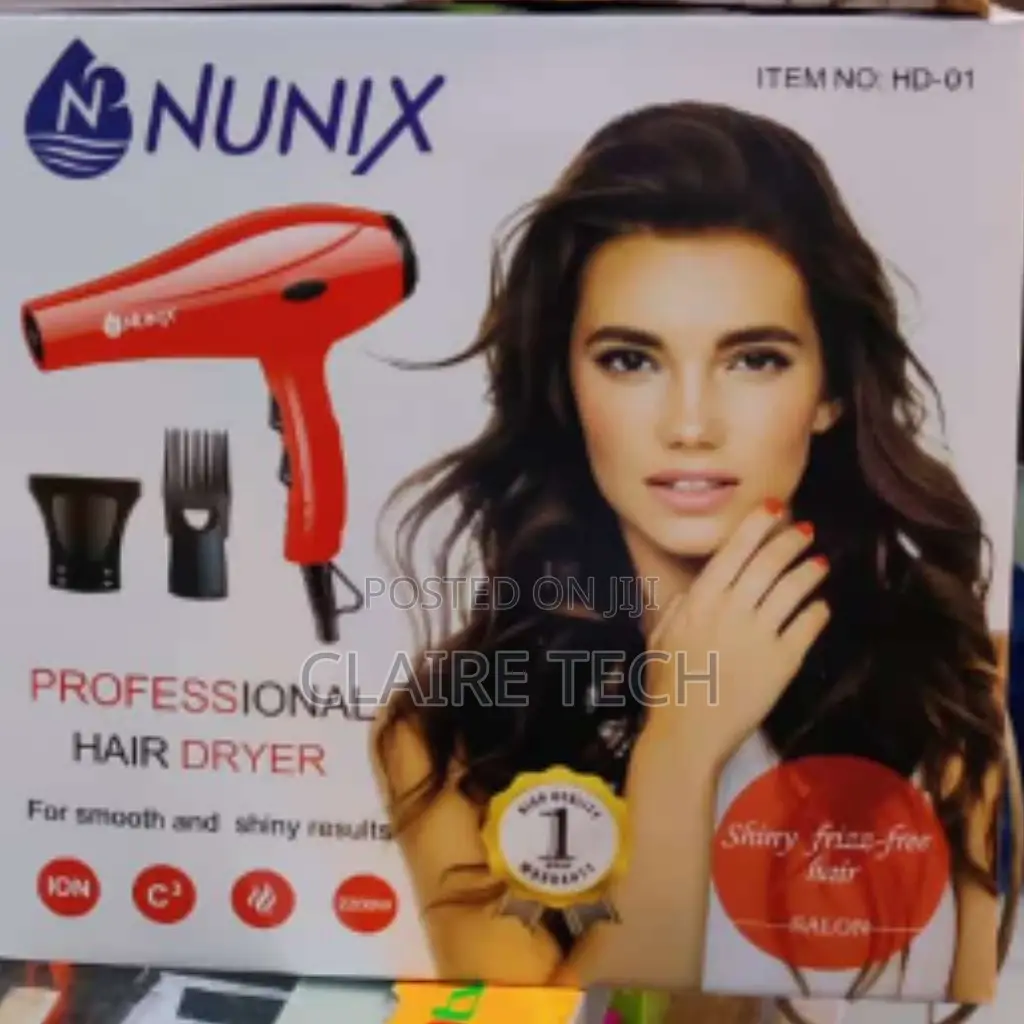 Nunix Blow Dry HD-01 -Red