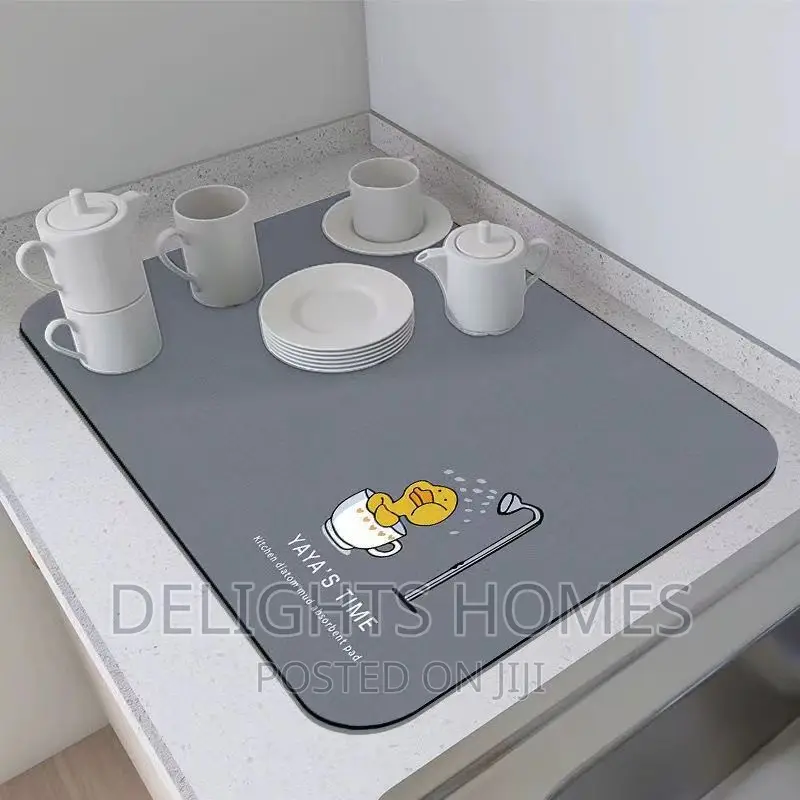 Nonslip Drain Dish Drying Mat