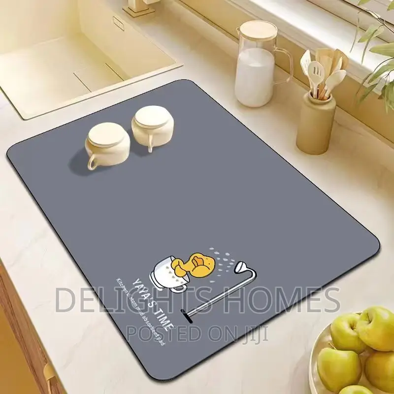 Nonslip Drain Dish Drying Mat
