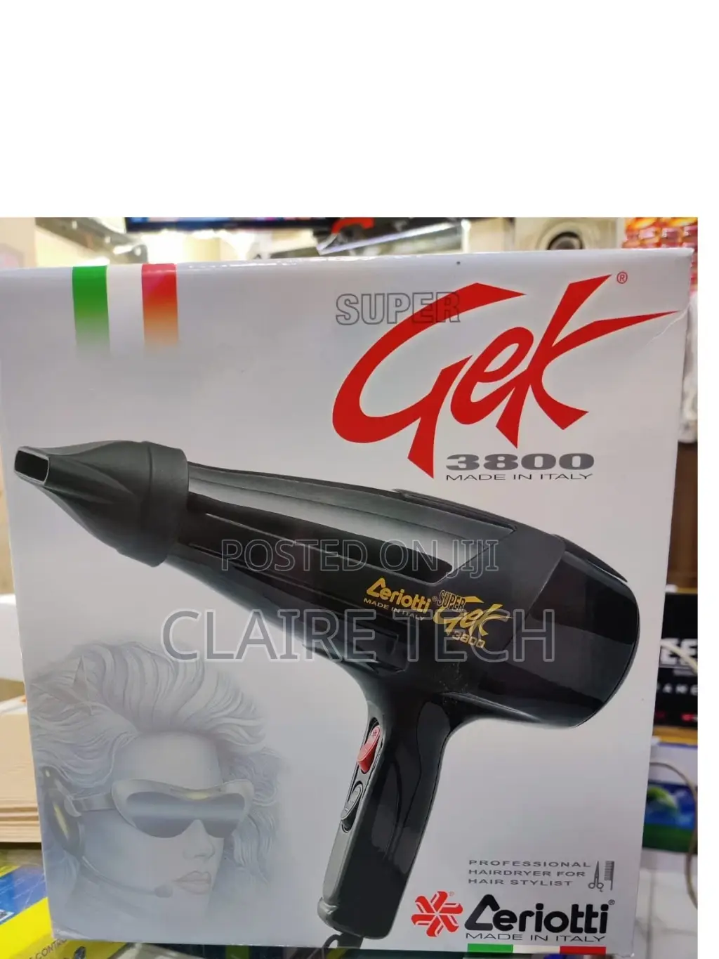 Original Black GEK Cerriote Blowdry 