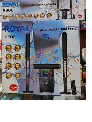 Royal 3.1 CH Tall Boy 906 Multi Media System 