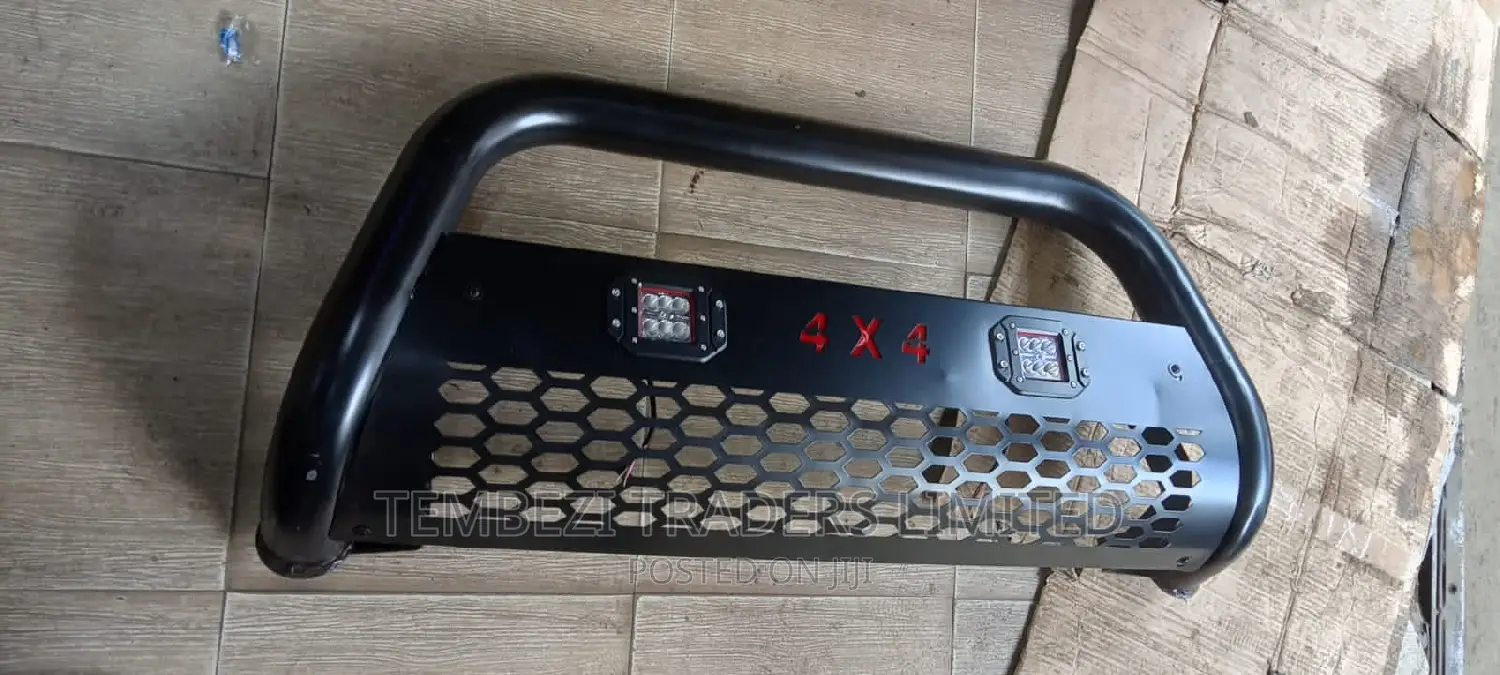 Universal U Shape Black Grill Guard/Bullbar