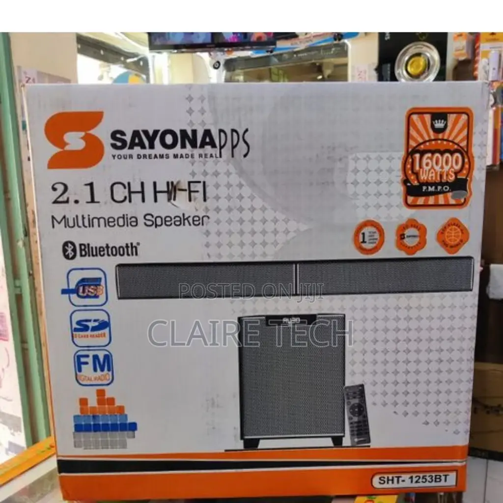 Sayona Sound Bar1253 System