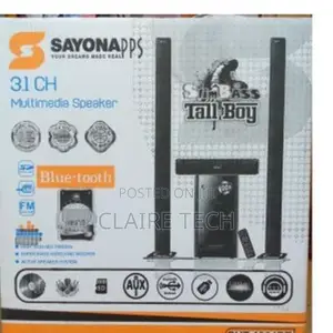 Sayona 3.1CH Tall Boy 1309 Sound Bar