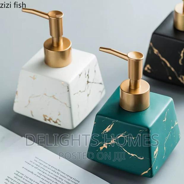 Marble Classy Ceramic Soap Dispenser