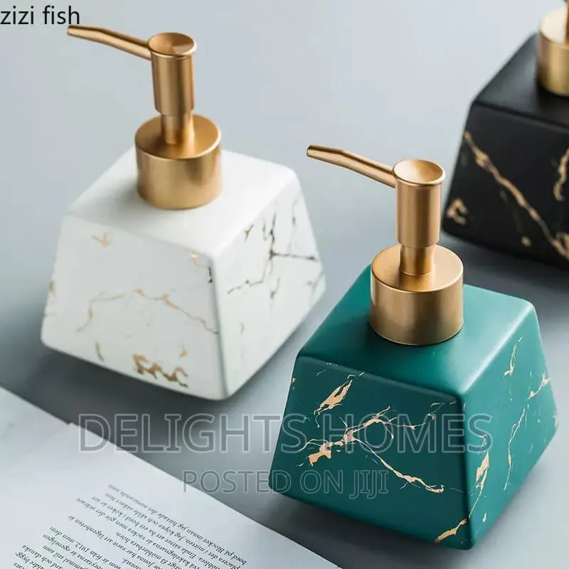 Marble Classy Ceramic Soap Dispenser