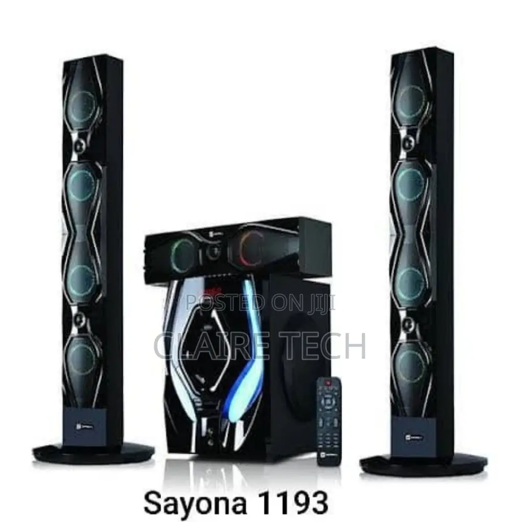 Sayona 3.1CH Tall Boy 1193 Sound Bar 