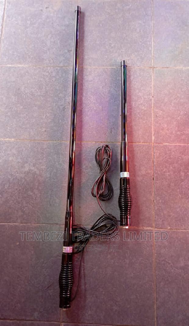 Heavy Duty Black Bullbar Antenna Aerial