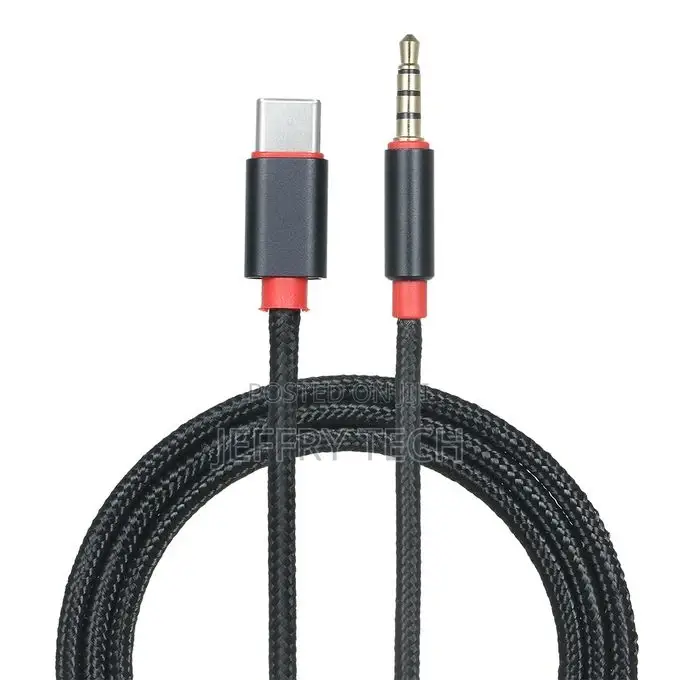 Type-C Male to 3.5mm TRRS Male Audio Cable 3.12ft USB-C To