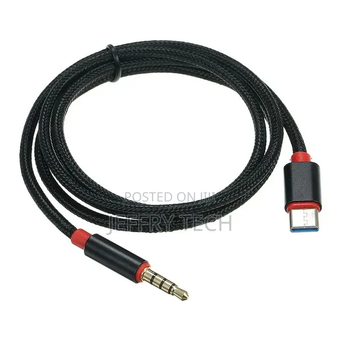 Type-C Male to 3.5mm TRRS Male Audio Cable 3.12ft USB-C To