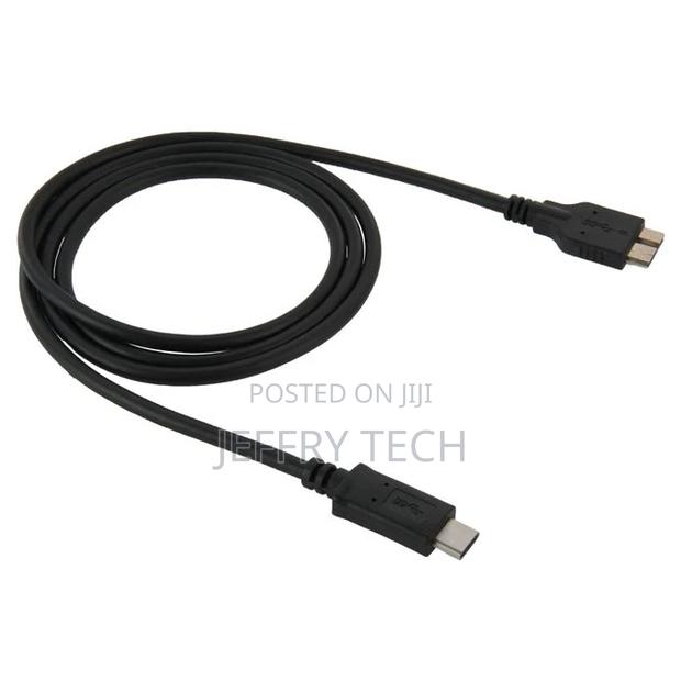USB-C / Type-C 3.1 to USB 3.0 Micro-B Adapter Cable(Black) - main view